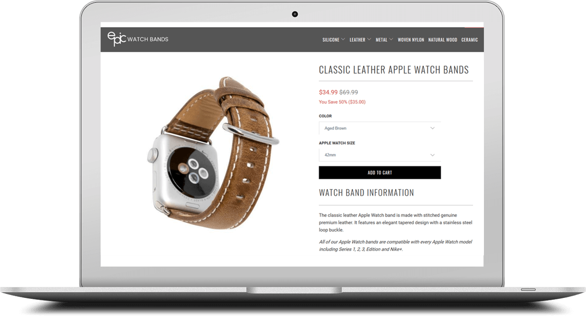 epic watch product